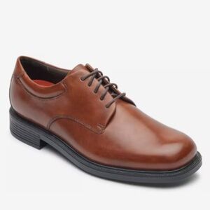 Rockport Men's Brown Leather Margin Oxfords, 7 W